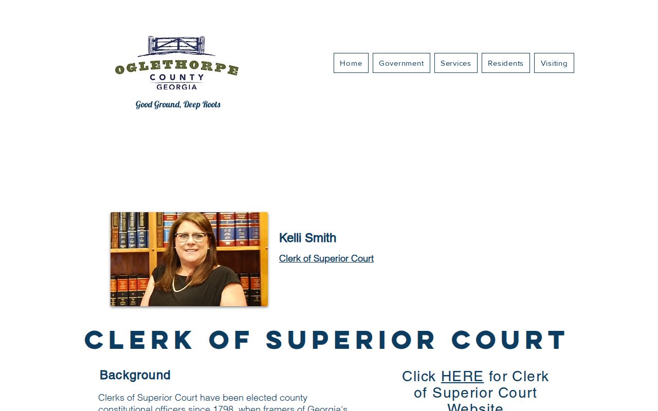 Oglethorpe County warrant lookup courthouse clerk contact